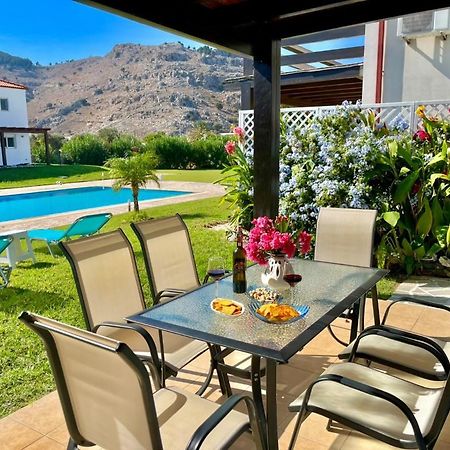 Posidonia Luxury Villas Kolympia Kolymbia Dış mekan fotoğraf