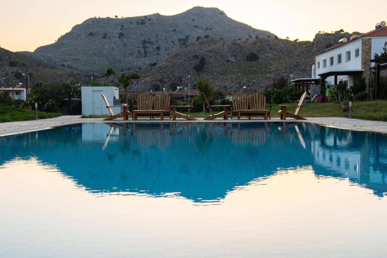 Posidonia Luxury Villas Kolympia Kolymbia Dış mekan fotoğraf