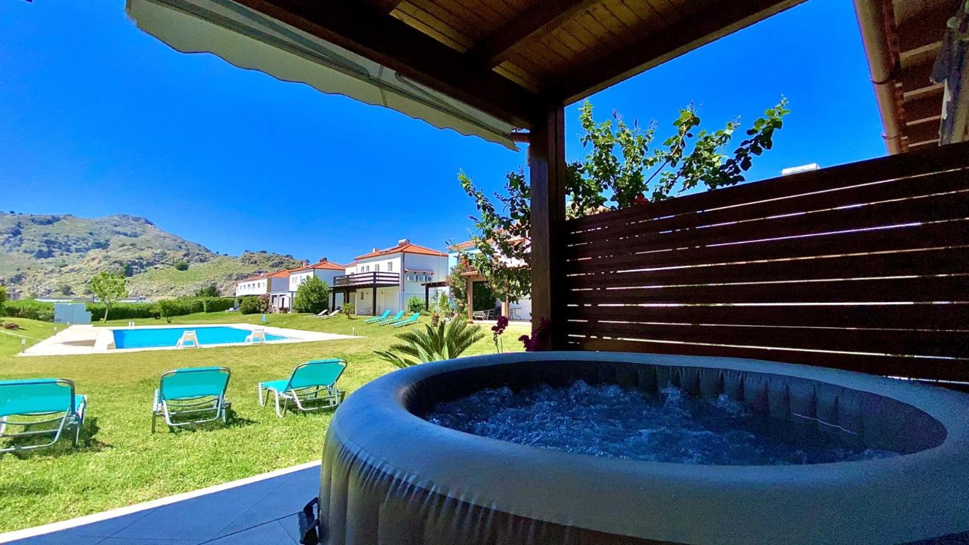 Posidonia Luxury Villas Kolympia Kolymbia Dış mekan fotoğraf